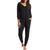 Beyond Yoga Meant To V-Neck Jumpsuit - Women's Black