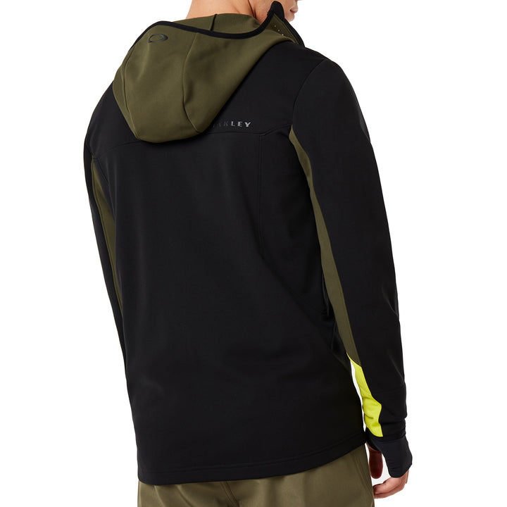 Oakley Hot Springs Thermal Full Zip Fleece Blackout