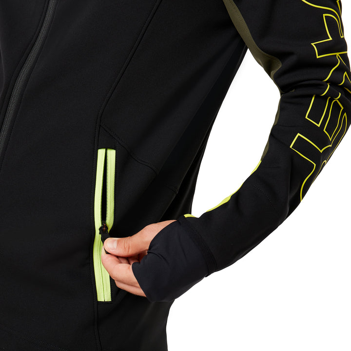 Oakley Hot Springs Thermal Full Zip Fleece Blackout