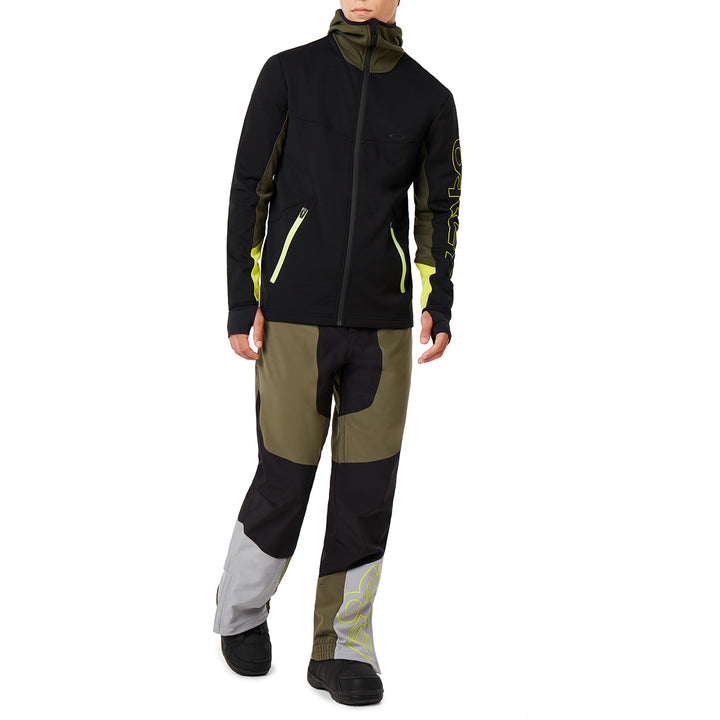 Oakley Hot Springs Thermal Full Zip Fleece Blackout