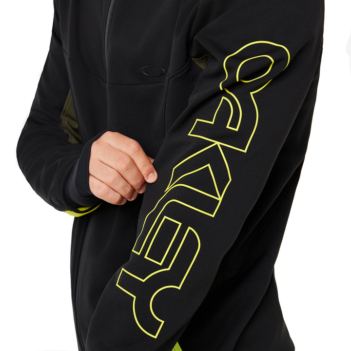 Oakley Hot Springs Thermal Full Zip Fleece Blackout