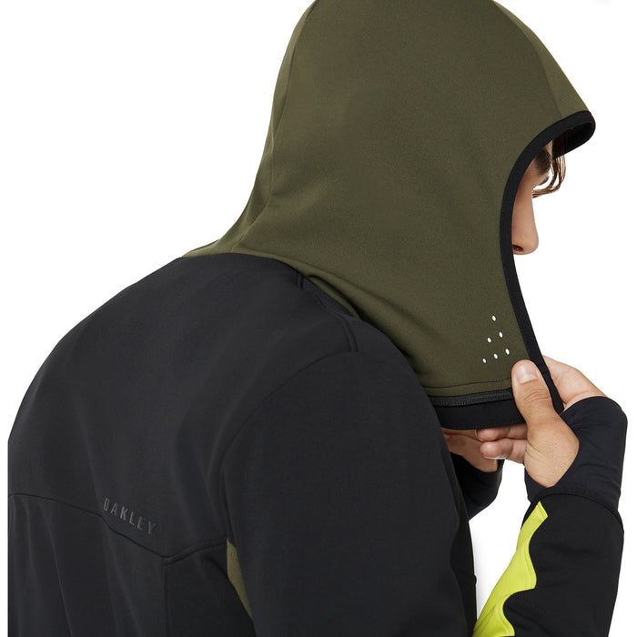 Oakley Hot Springs Thermal Full Zip Fleece Blackout