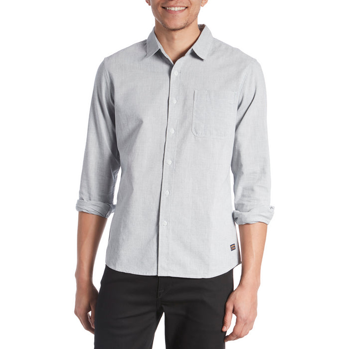 Vissla Woodshop Long-Sleeve Woven Shirt Dark Naval