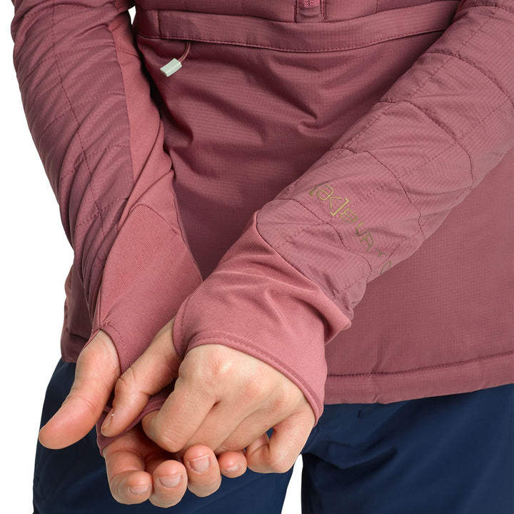 Burton AK New Helium 1/4 Zip Jacket - Women's Rose Brown