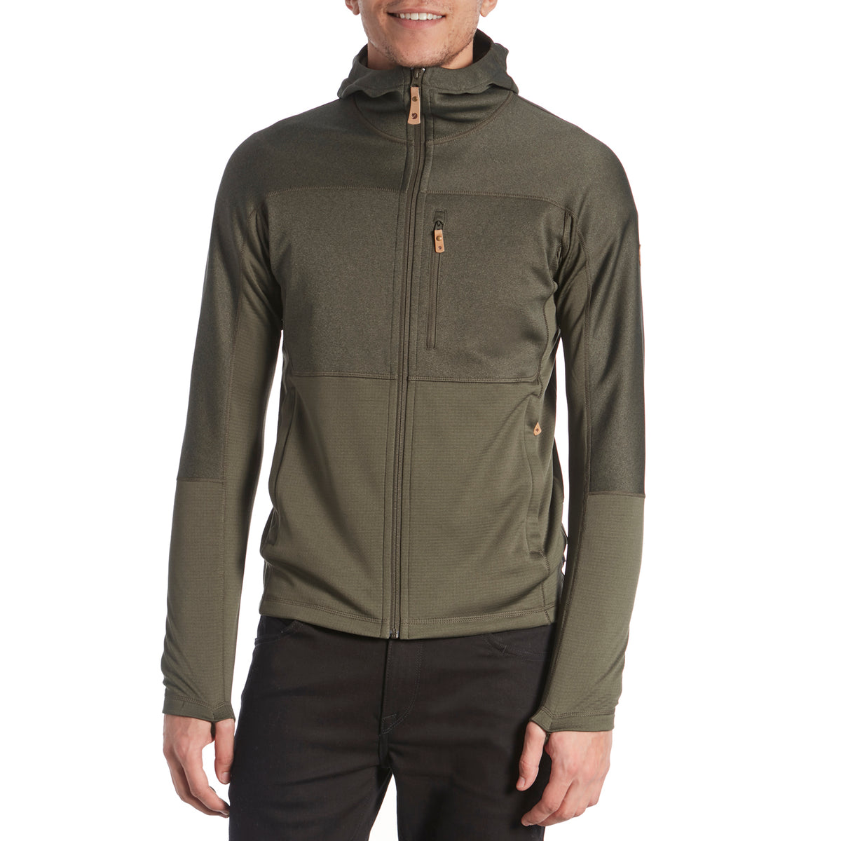 Fjallraven Abisko Trail Fleece Jacket Deep Forest