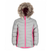 Jupa Alyssa Jacket - Little Girls' Light Grey Mix::Light Grey Mix