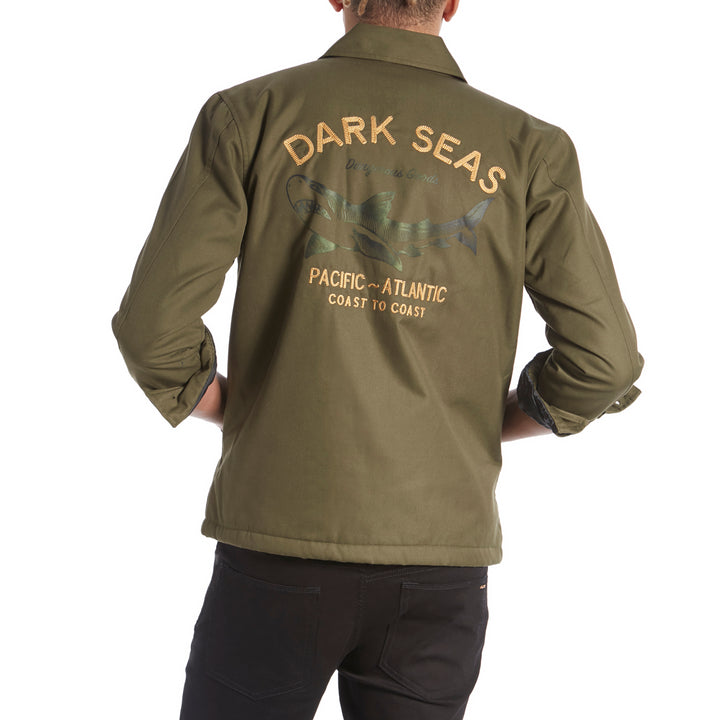 Dark Seas Deck Boss Jacket Army