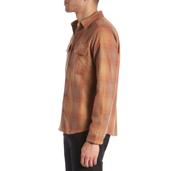 Patagonia Long-Sleeved Recyled Wool Shirt Naturalist: Wren Gold