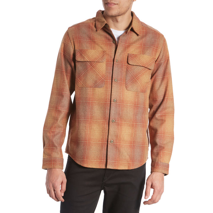 Patagonia Long-Sleeved Recyled Wool Shirt Naturalist: Wren Gold