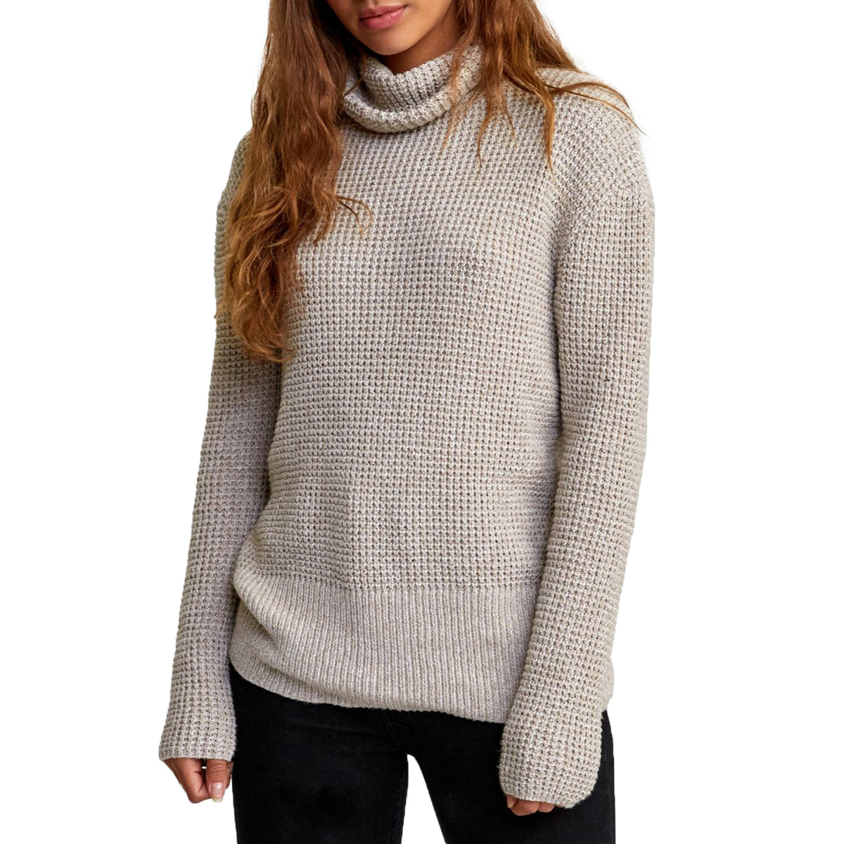 RVCA Roll It Sweater - Women's Oatmeal