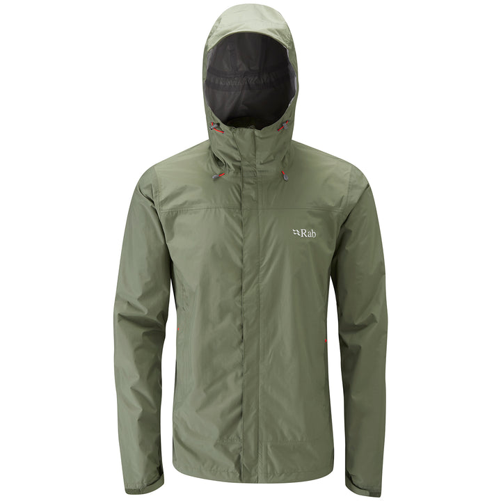 Rab® Downpour Jacket Field Green