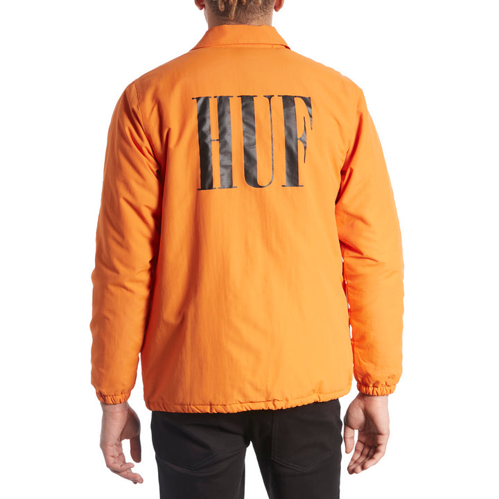HUF Neue Marka Coaches Jacket Russet Orange