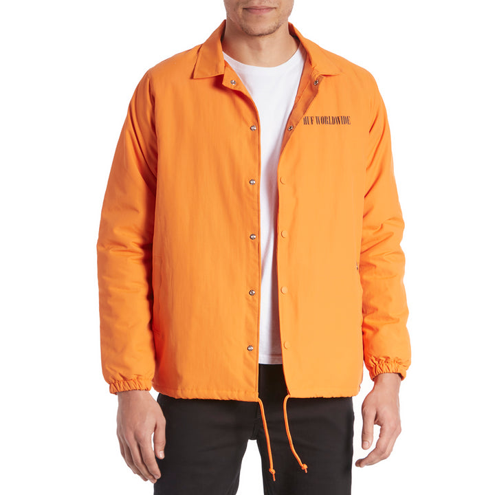 HUF Neue Marka Coaches Jacket Russet Orange