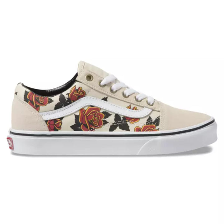 Vans Mary Rand Old Skool Shoes - Women's (Mary Rand) Turtledove/True White