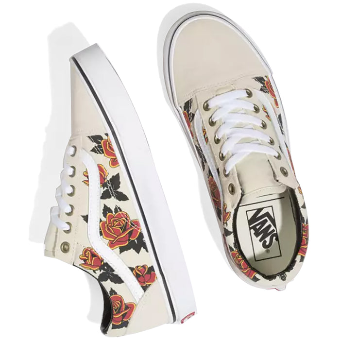 Vans Mary Rand Old Skool Shoes - Women's (Mary Rand) Turtledove/True White