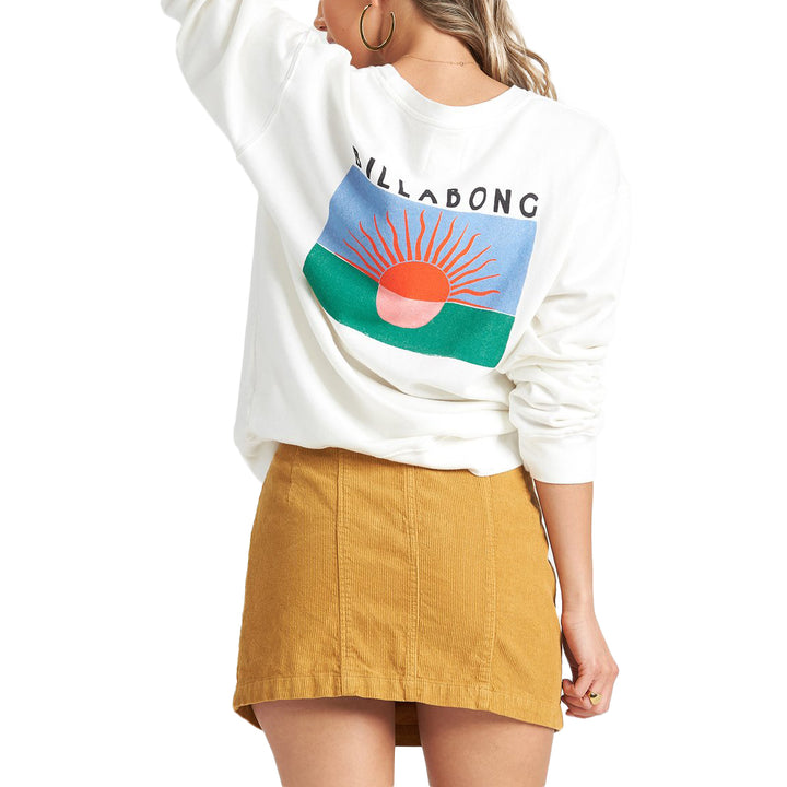 Billabong Surf Vibe Sweatshirt - Women's Salt Crystal