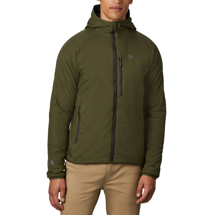 Mountain Hardwear Kor Strata Hooded Jacket Dark Army