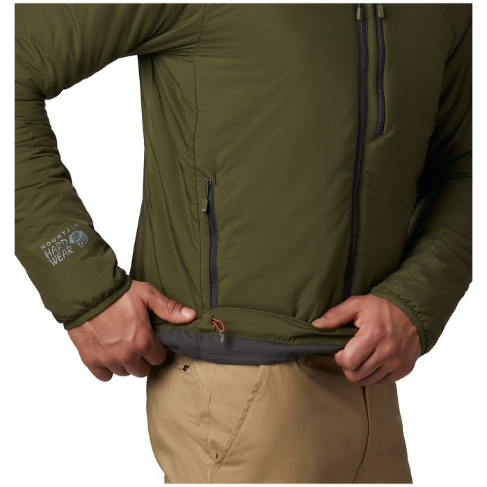 Mountain Hardwear Kor Strata Hooded Jacket Dark Army