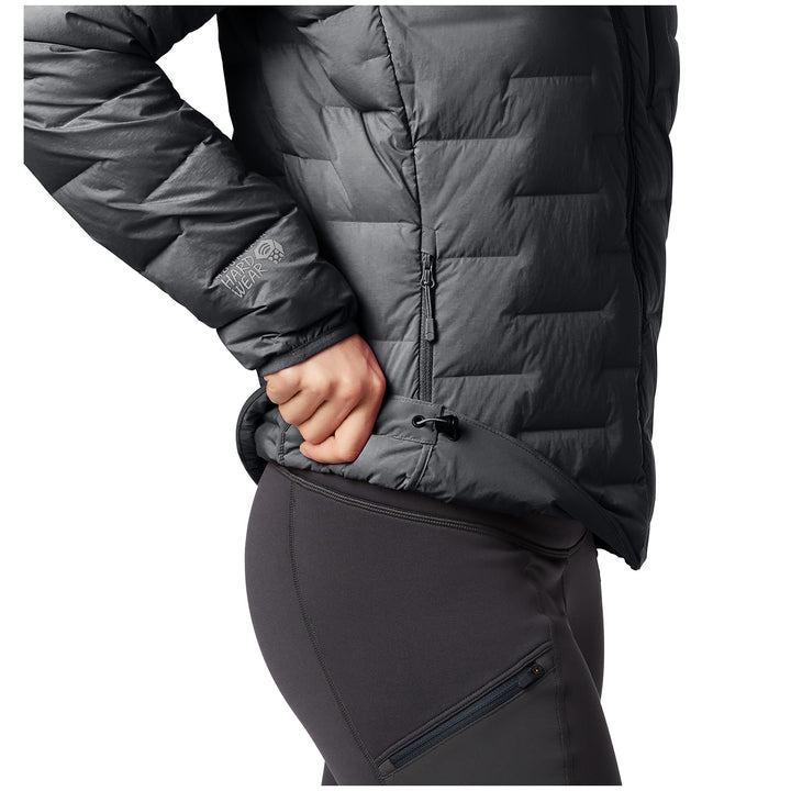 Mountain Hardwear Super/DS™ Stretchdown Hooded Jacket - Women's Dark Storm