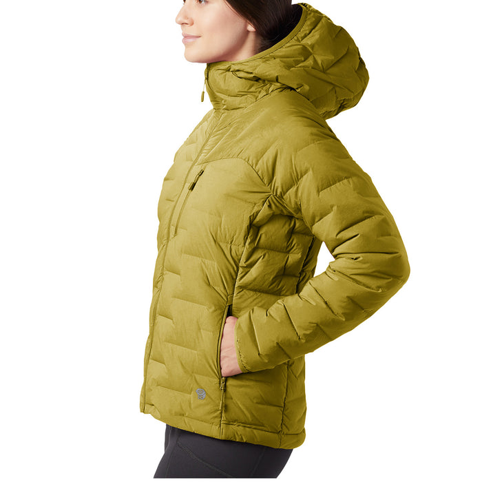 Mountain Hardwear Super/DS™ Stretchdown Hooded Jacket - Women's Dark Bolt