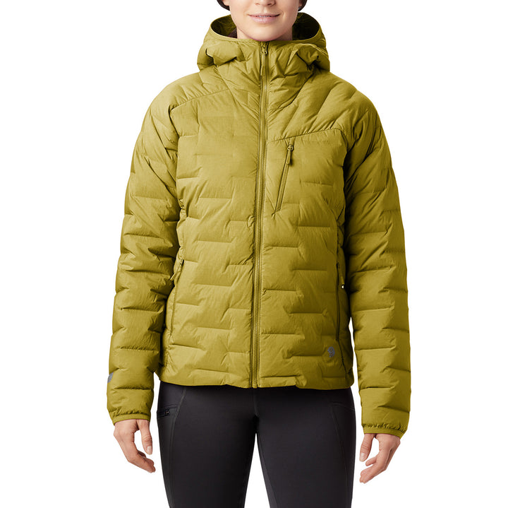 Mountain Hardwear Super/DS™ Stretchdown Hooded Jacket - Women's Dark Bolt