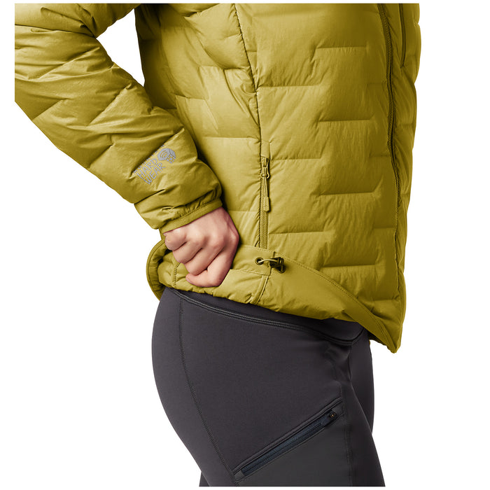 Mountain Hardwear Super/DS™ Stretchdown Hooded Jacket - Women's Dark Bolt