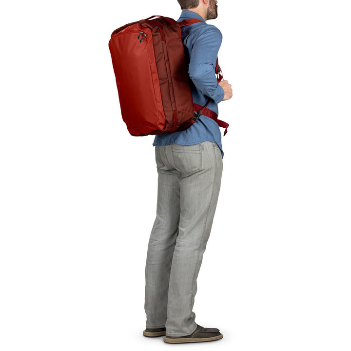 Osprey Transporter 44L Carry On Bag Ruffian Red