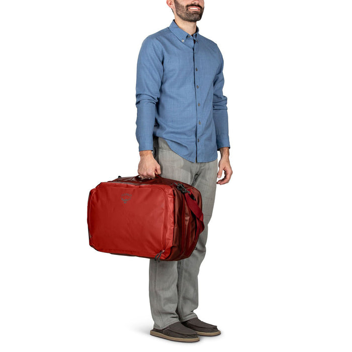 Osprey Transporter 44L Carry On Bag Ruffian Red