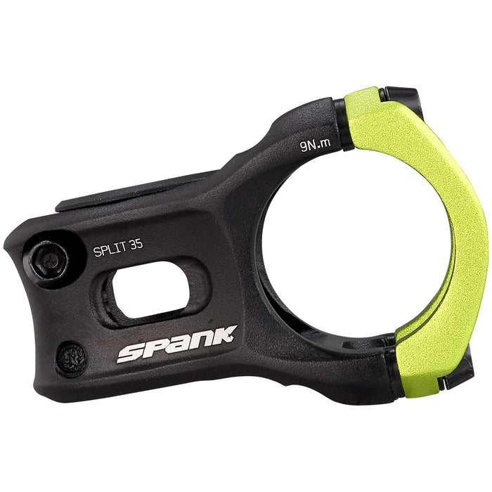 Spank Split 35 Stem Green
