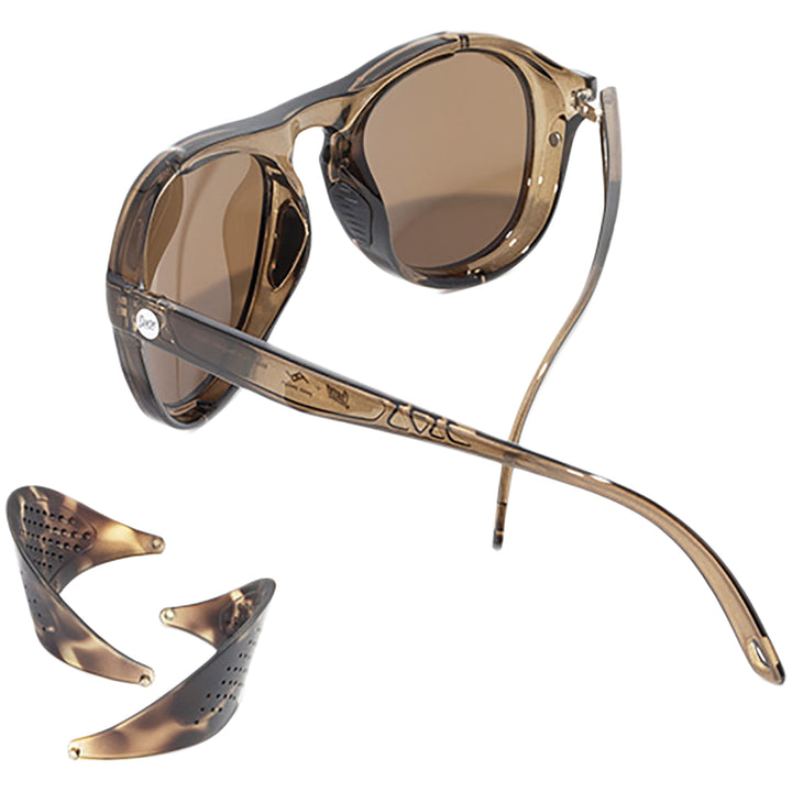Sunski Treelines Sunglasses Cola/Amber Polarized