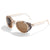 Sunski Volante Sunglasses Champagne/Brown Polarized