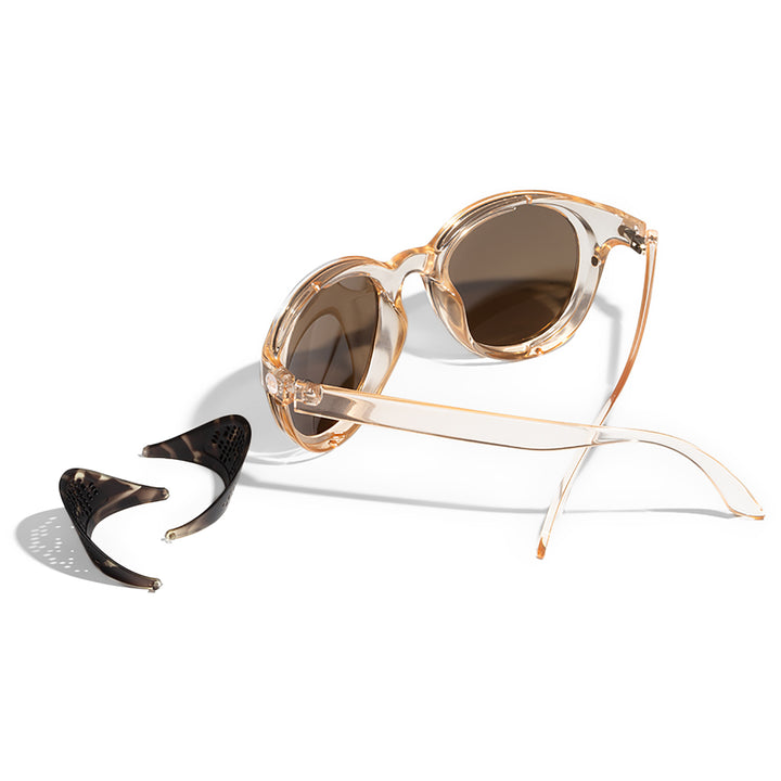 Sunski Volante Sunglasses Champagne/Brown Polarized