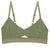 Richer Poorer Cut Out Bralette - Women's Surplus Green