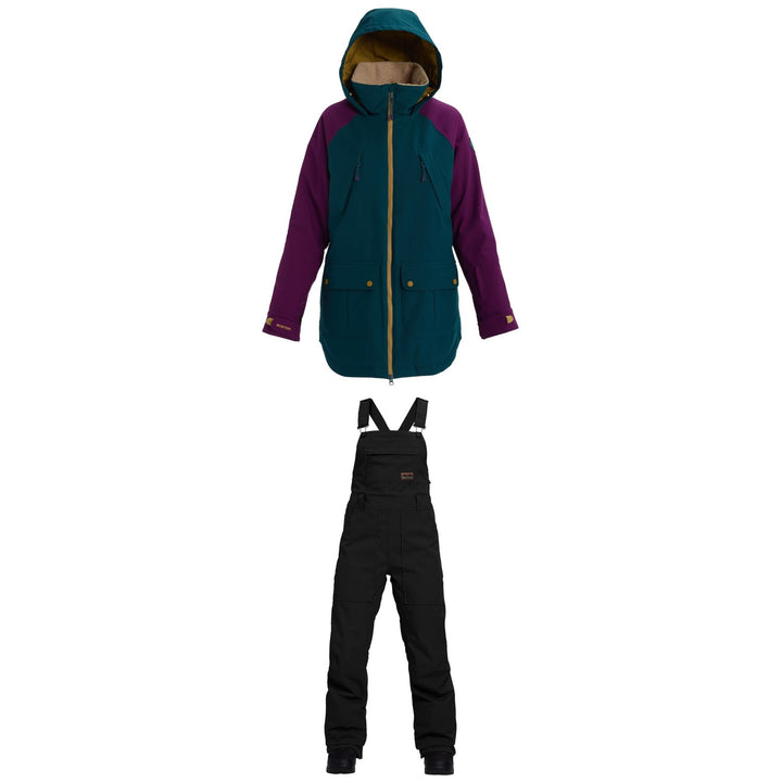 Burton Prowess Jacket + Burton Avalon Bib Pants - Women's