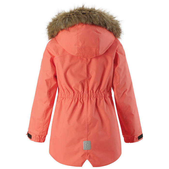 Reima Sisarus Jacket - Girls' Bright Salmon