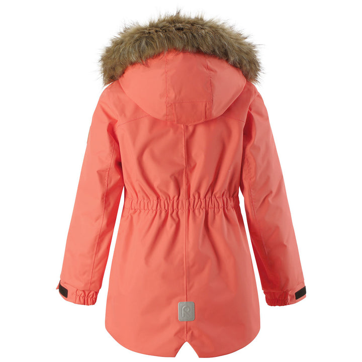 Reima Sisarus Jacket - Girls' Bright Salmon