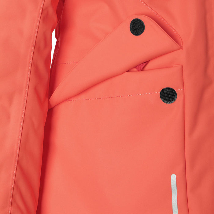 Reima Sisarus Jacket - Girls' Bright Salmon