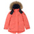 Reima Sisarus Jacket - Girls' Bright Salmon