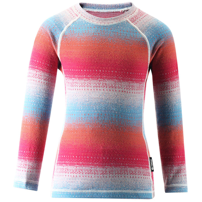 Reima Taival Wool Baselayer Set - Kids' Candy Pink