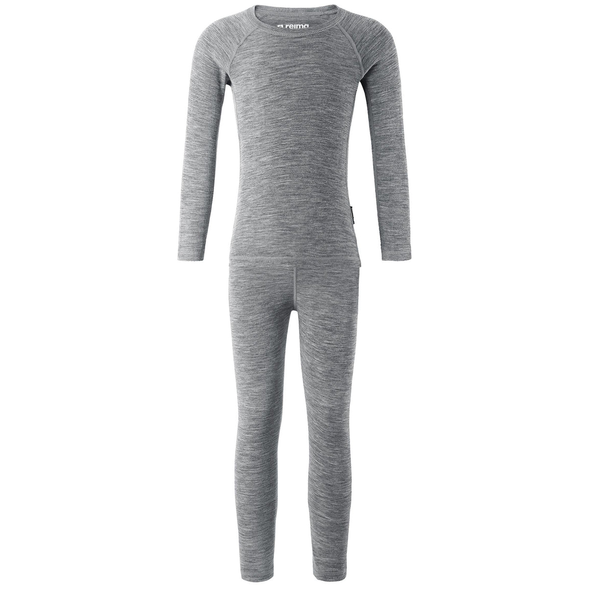 Reima Kinsei Baselayer Set - Kids' Melange Grey