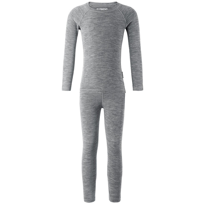 Reima Kinsei Baselayer Set - Kids' Melange Grey