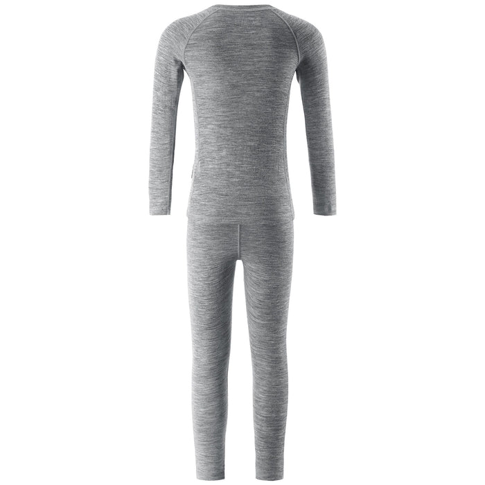 Reima Kinsei Baselayer Set - Kids' Melange Grey