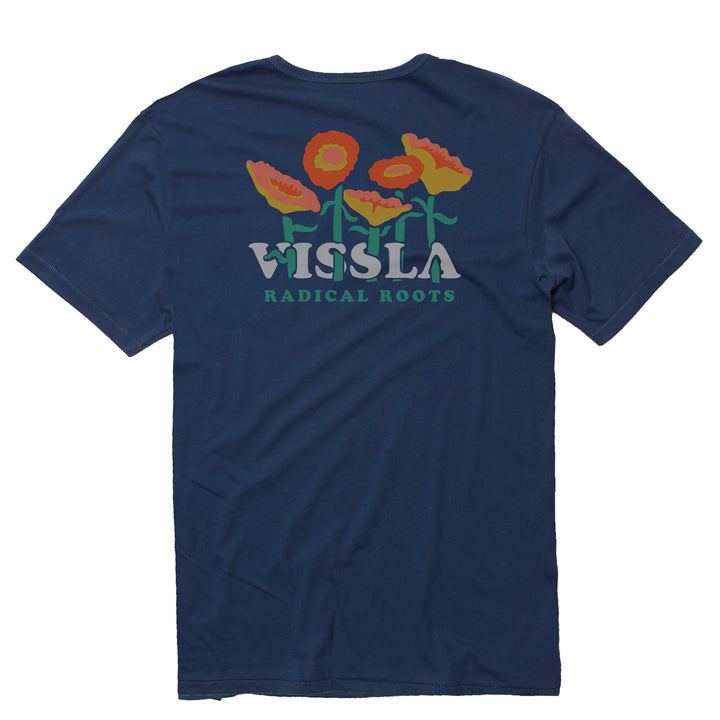 Vissla Radical Roots T-Shirt Dark Denim