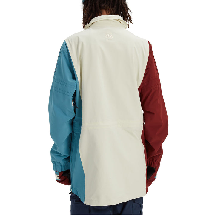 Burton Retro Anorak Almond Milk Multi