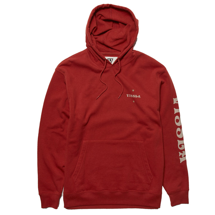 Vissla Coastal Hoodie Rusty Red