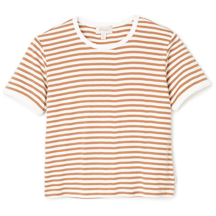 Brixton Raquel Ringer T-Shirt - Women's Dove
