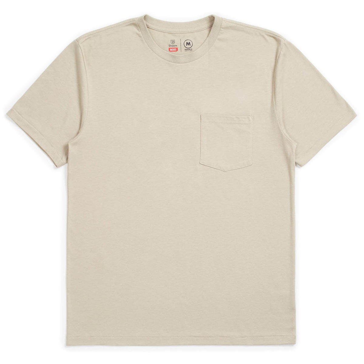 Brixton Basic Pocket T-Shirt Rock