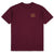 Brixton Luck T-Shirt Burgundy