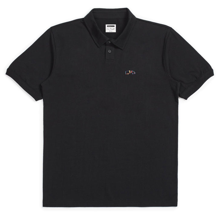Brixton Broke Polo Black