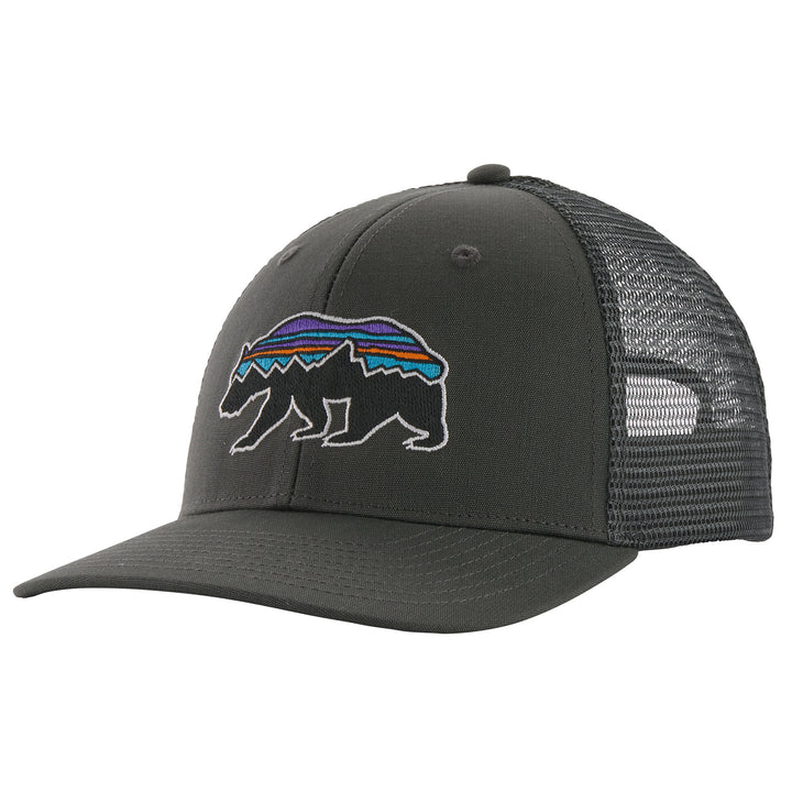 Patagonia Fitz Roy Bear Trucker Hat Forge Grey